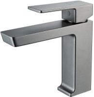 Смеситель для раковины Rose R1801T-1, оружейная сталь