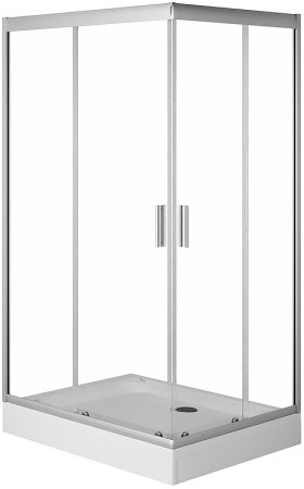 Душевой уголок AM.PM Gem 120x80 W90G-404-120280-MT профиль Хром матовый стекло прозрачное 