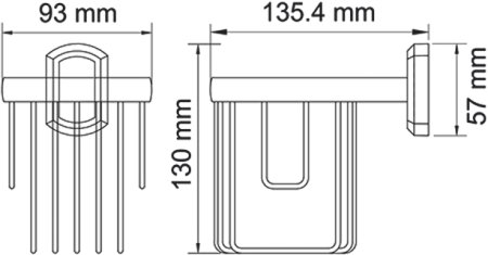 Держатель освежителя воздуха WasserKRAFT Oder K-3045 