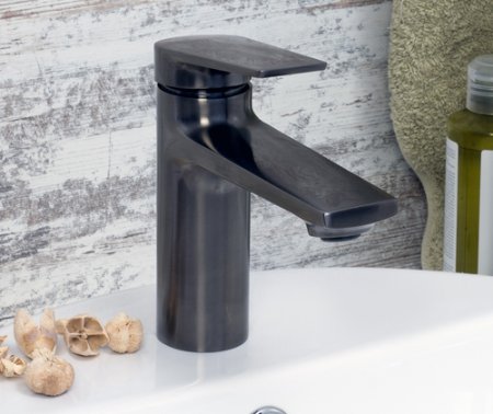 Смеситель WasserKRAFT Wiese 8403 для раковины, черный 