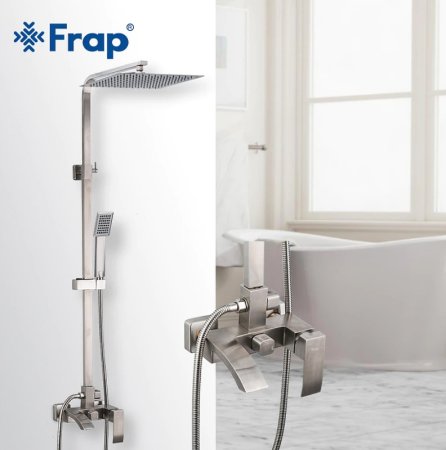 Душевая система Frap H803 F24803 Нержавеющая сталь 