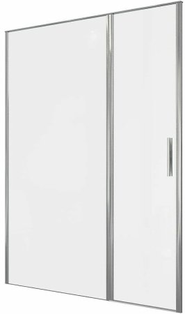 Душевая дверь Allen Brau Priority 160 3.31037.00 профиль Хром стекло прозрачное 