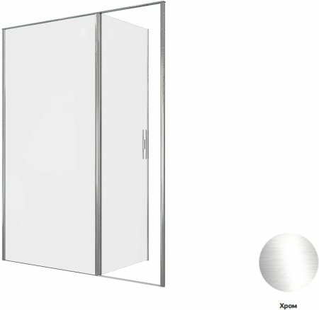 Душевая дверь Allen Brau Priority 160 3.31037.00 профиль Хром стекло прозрачное 