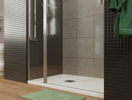 Душевая дверь Allen Brau Priority 160 3.31037.00 профиль Хром стекло прозрачное 