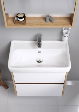 Тумба под раковину Aqwella Сити 50 CI0105DK Дуб канадский 