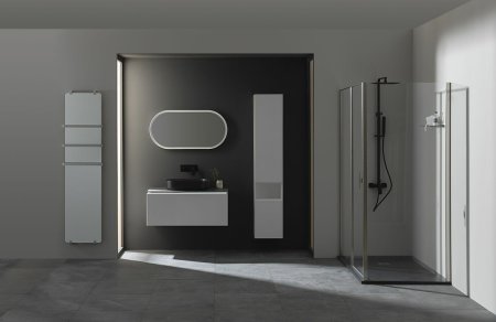 Шкаф пенал Allen Brau Infinity 35 R 1.21009.WM подвесной Белый матовый 