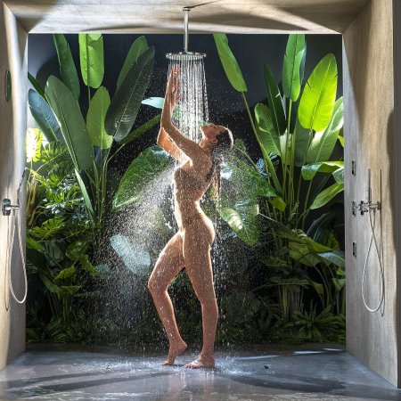 Душевая система Bossini Apice L10505.030 с термостатом Хром 