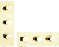 Смеситель для душа Bossini Outlets Z031204.021 с термостатом Золото