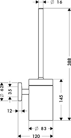 Ершик Hansgrohe Logis 