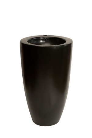 Раковина SantiLine SL-4004MB черная матовая 