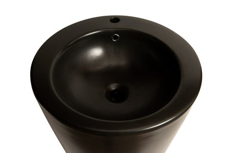 Раковина SantiLine SL-4004MB черная матовая 