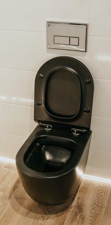 Унитаз Creto Logan L1 1001-002-L1BLMAT подвесной Черный матовый с сиденьем Микролифт 