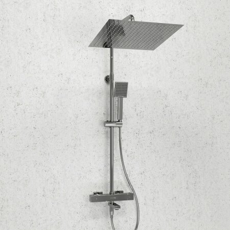 Душевая система WasserKRAFT A199.119.141.010.CH Thermo с термостатом Хром 