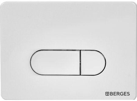 Инсталляция Berges Novum 040231 для унитаза с Белой клавишей смыва 