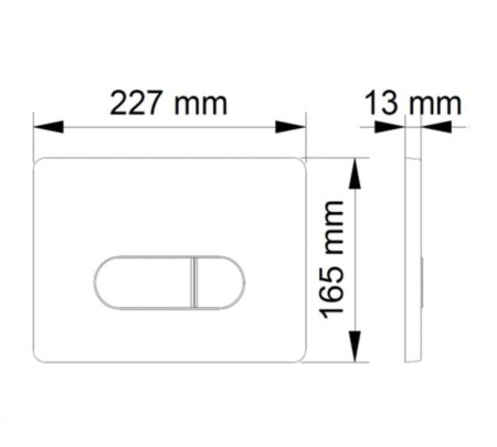 Инсталляция Berges Novum 040231 для унитаза с Белой клавишей смыва 
