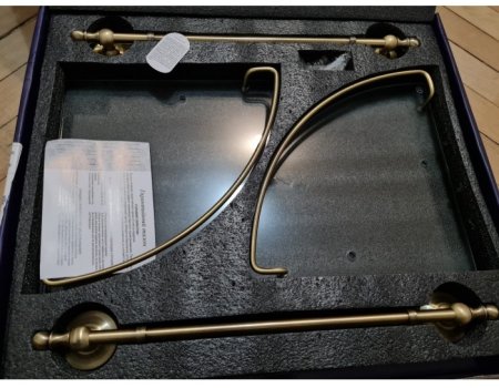 Полка угловая GANZER GZ31082D BRONZE 