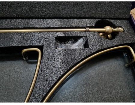 Полка угловая GANZER GZ31082D BRONZE 