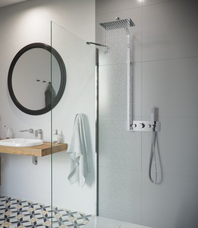 Душевая система Excellent Rain Krotos AREX.8081CR Хром 