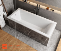 Ванна из литьевого мрамора Marmaro Афина L 170х80 см.
