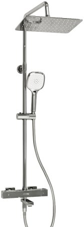Душевая система WasserKRAFT A199.069.065.087.CH Thermo с термостатом Хром 