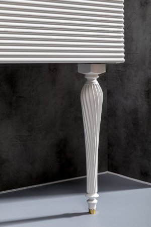 Ножки Armadi Art SPIRALE 45 см белые (пара) 848-W-45 
