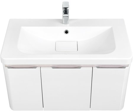 Тумба под раковину Aquaton Шерилл 85 1A208801SH010 подвесная Белая 