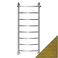 Полотенцесушитель водяной Ника Arc ЛД ВП 120/40 с полкой бронза