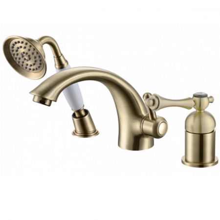 Смеситель на борт ванны GANZER SEVERIN GZ77033-E GOLD 