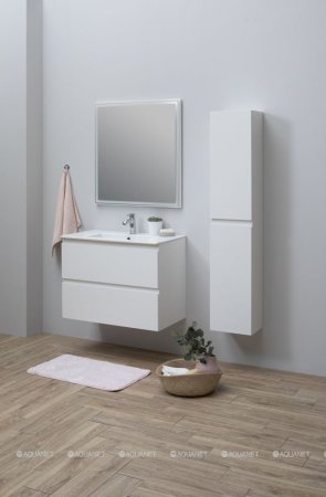 Зеркало Aquanet Nova Lite 75 белый LED 