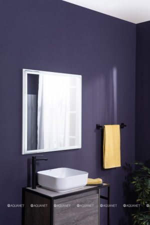 Зеркало Aquanet Nova Lite 75 белый LED 