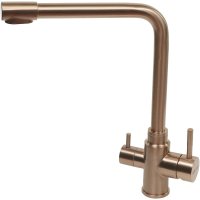 Смеситель для кухни Melana F9505HC Бронза