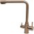 Смеситель для кухни Melana F9505HC Бронза 
