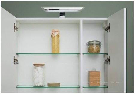 Зеркало-шкаф Aquanet Орлеан 80 белый 