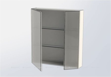 Зеркало-шкаф Aquanet Орлеан 80 белый 