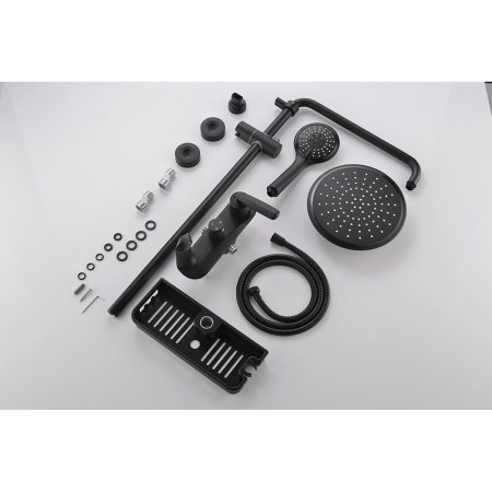 Душевая система Orans OLS-7558 чёрная 