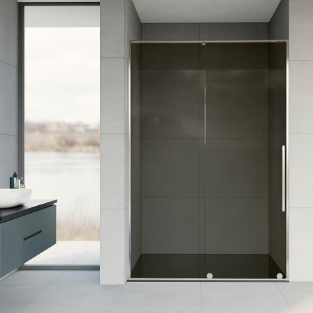 Душевая дверь Vincea Arno 120 VPS-1A120CG профиль Хром стекло тонированное 