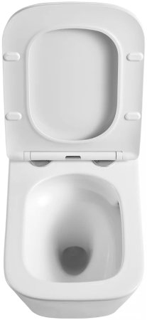 Унитаз Azario Teramo AZ-0052-UQ подвесной Белый с сиденьем Микролифт 