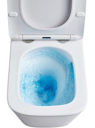 Унитаз Azario Teramo AZ-0052-UQ подвесной Белый с сиденьем Микролифт 