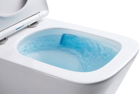 Унитаз Azario Teramo AZ-0052-UQ подвесной Белый с сиденьем Микролифт 