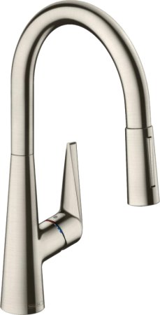 Смеситель Hansgrohe Talis M51 73851800 для кухонной мойки, сталь 
