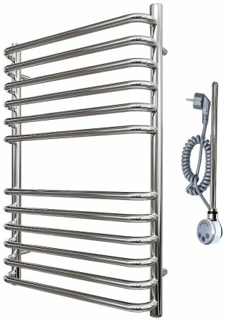 Электрический полотенцесушитель Point Нептун Премиум PN09158SE П12 500x800 левый/правый Хром 