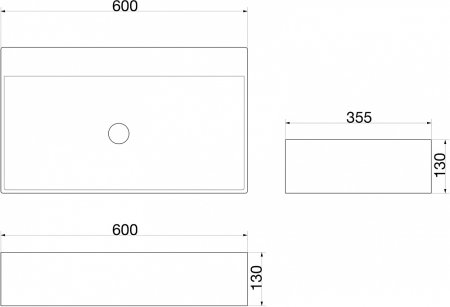 Раковина SantiLine SL-1093 