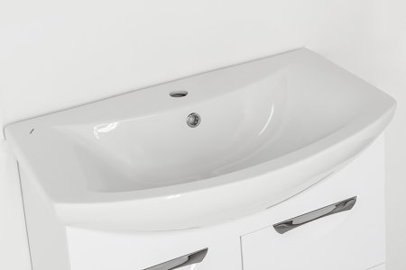 Тумба под раковину Style Line Жасмин 70 Белый глянец 