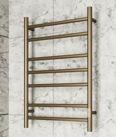 Полотенцесушитель электрический (лесенка) Bauedge Stil DB-0033, 50x80 см 