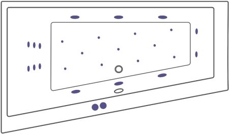Акриловая ванна Excellent Sfera WAEX.SFL17.ULTRA 170x100 L 