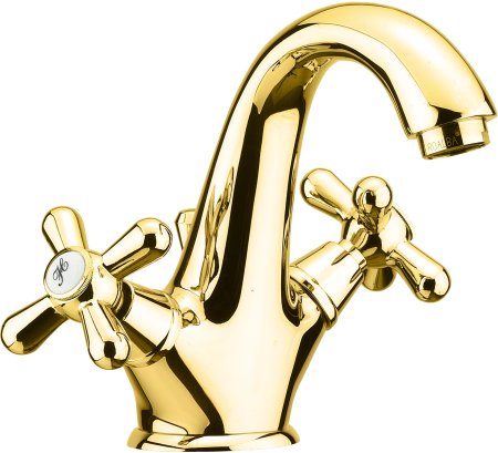 Смеситель для раковины Fiore MARGOT 26OO0623, золото 