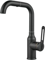 Смеситель для раковины Raffine F201H, черный