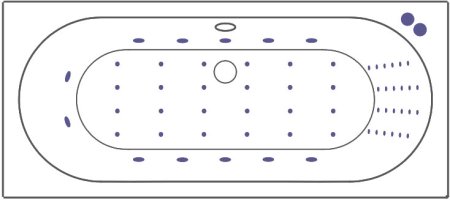 Акриловая ванна Excellent Oceana WAEX.OCE17.NANO 170x75 