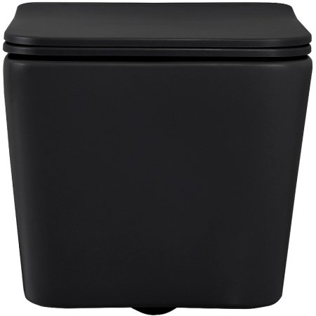 Унитаз Abber Rechteck AC1201MB подвесной Черный матовый с сиденьем Микролифт 