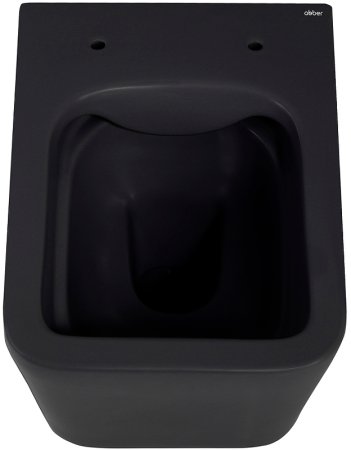 Унитаз Abber Rechteck AC1201MB подвесной Черный матовый с сиденьем Микролифт 